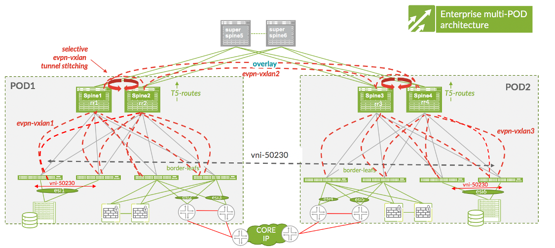 EVPN use case - Juniper Networks
