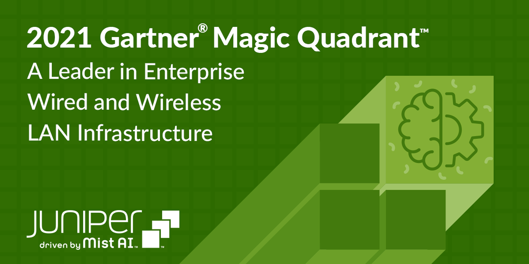 Juniper Networks: Leader nel Gartner® Magic Quadrant™ 2021 per la categoria Enterprise Wired and Wireless LAN Infrastructure