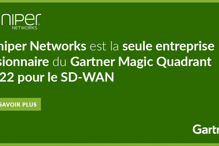 Juniper Networks, la seule entreprise Visionnaire du Gartner® Magic Quadrant™ 2022 du SD-WAN