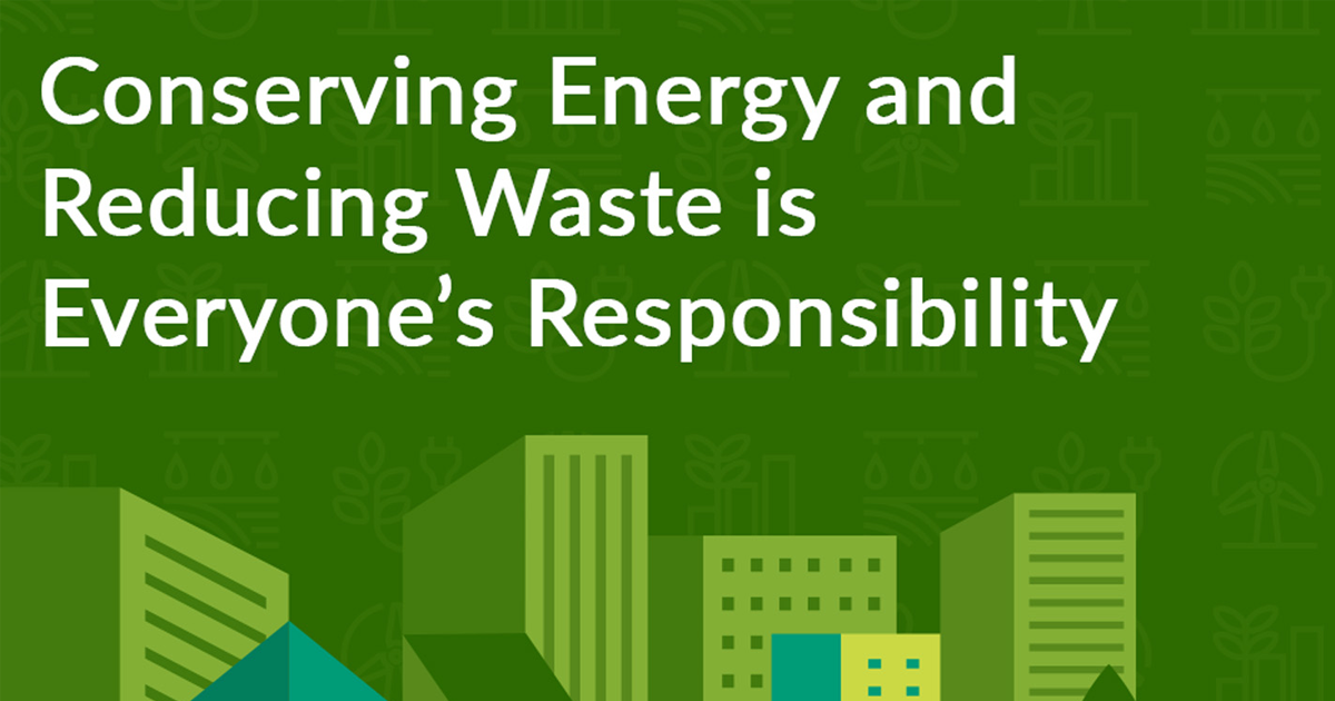 Beyond Earth Day 2023: Conserving Energy And Reducing Waste Is Everyone ...