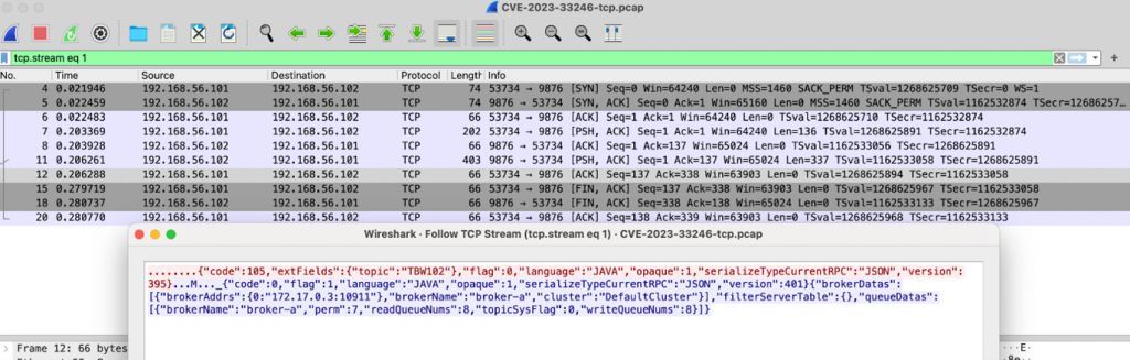 1 CVE-2023-33246 Apache RocketMQ Remote Code Execution Vulnerability