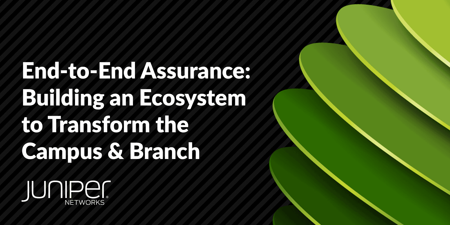 End-to-End Assurance: Building an Ecosystem to Transform the Campus & Branch