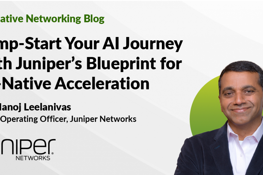 Inicie su viaje hacia la IA con Blueprint for AI-Native Acceleration de Juniper