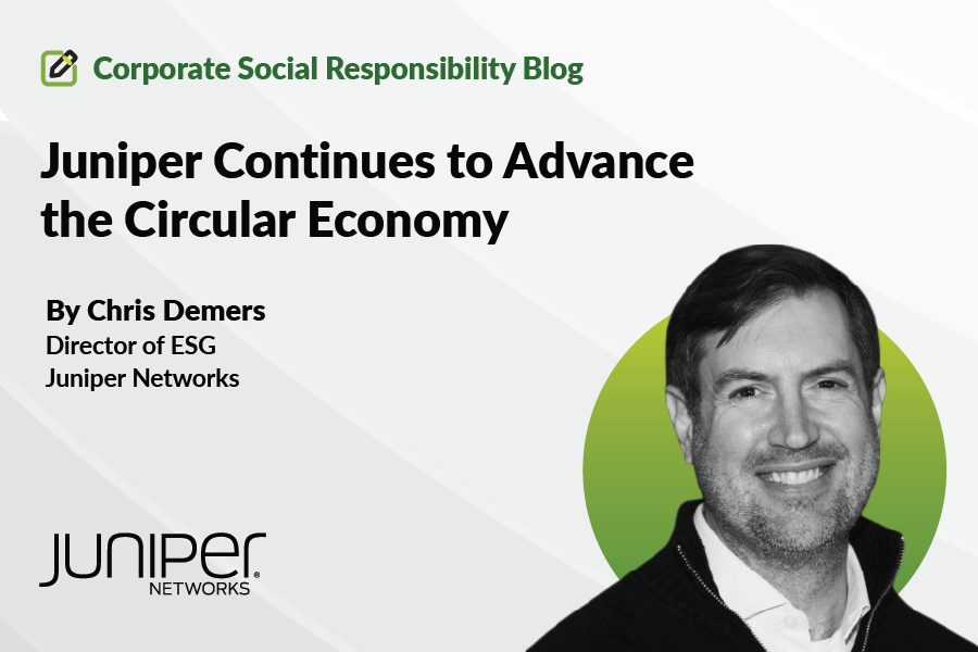 Juniper Continues to Advance the Circular Economy