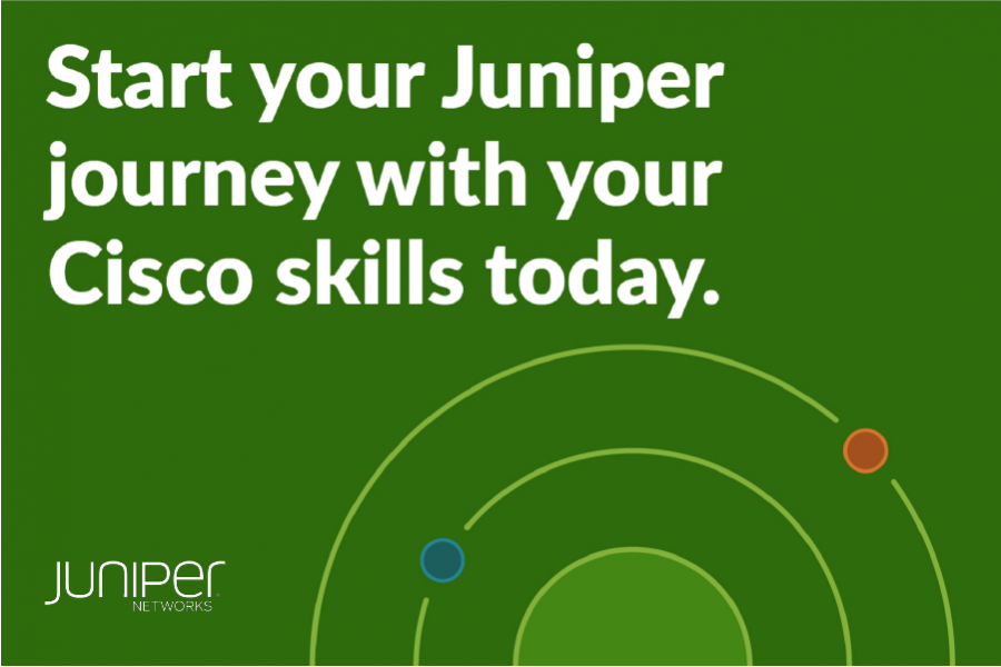 Migrate your Cisco certifications to Juniper certifications with FREE training