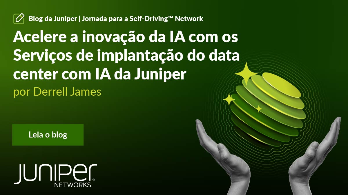 Acelere a inovação da IA com os Serviços de implantação do data center com IA da Juniper